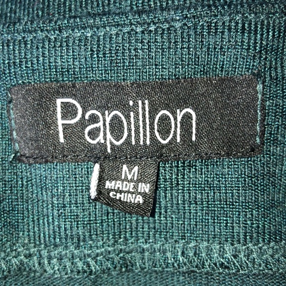 Papillon thin knit sweater dress NEW Size M - Picture 4 of 6